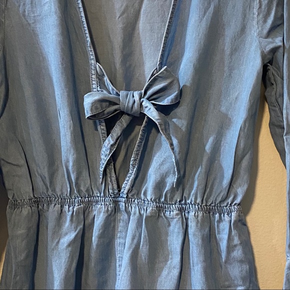 Rue 21 Jean Chambray Romper - Picture 8 of 9